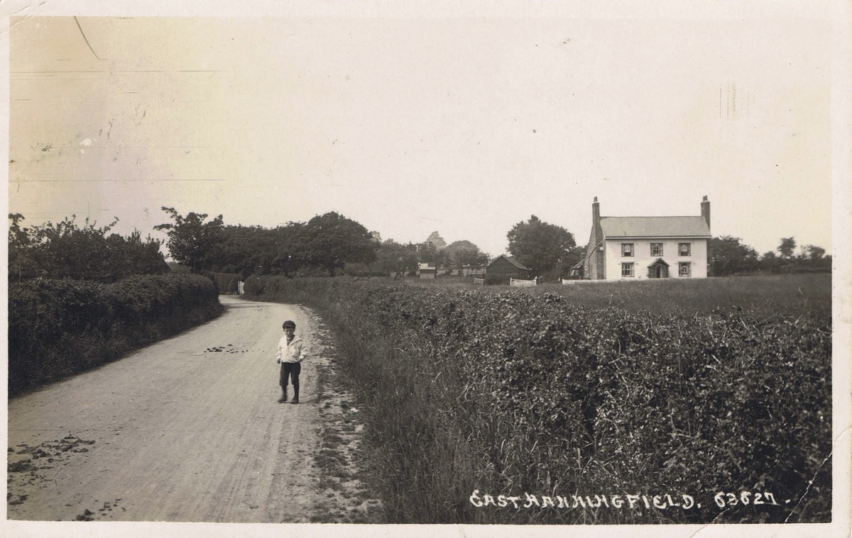 The Common with Sumptners Farm in the Distance